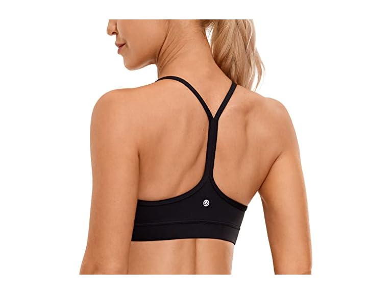CRZ YOGA Butterluxe Y Back Sports Bra, Med