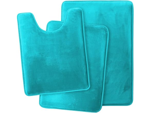 Clara Clark Bathroom Rugs Sets 3 Piece