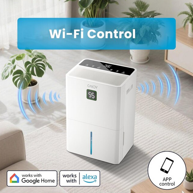 Candy CAS-CF40-W-US CANDY 84 Pints Dehumidifier - Gallery 9