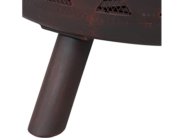 Sunnydaze Crossweave Wood Burning Fire Pit