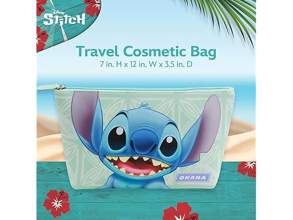FUL Disney Women's Stitch Makeup Bag