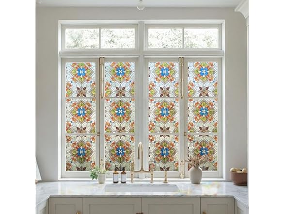 ADD.HERES 3D Stained Glass Window Film