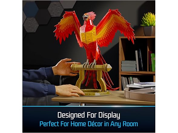 4D Build, Harry Potter Fawkes Phoenix 3D Model Kit