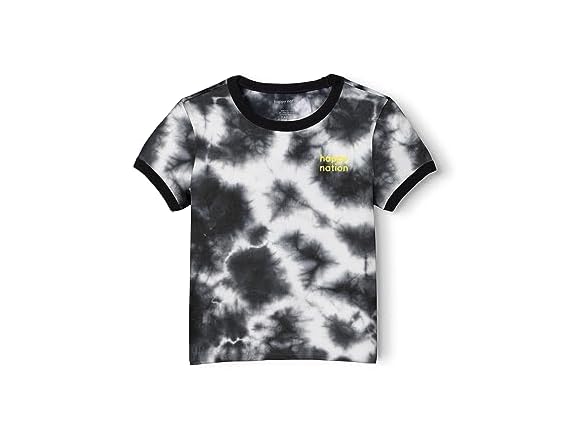 Happy Nation Womens Cotton Crewneck Ringer T-Shirt (S+)