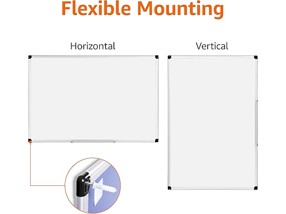 Amazon Basics Magnetic Dry Erase Whiteboard