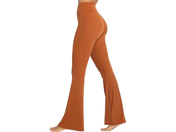 Sunzel Flare Leggings 34in S Coffee
