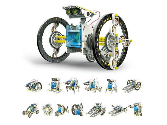 12-in-1 Educational Solar Robot Toy