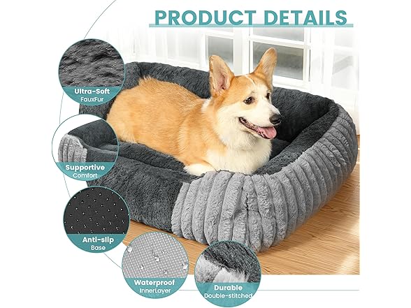 Fnsyay W1428 dog bed- XL