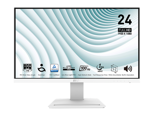 (S&D) MSI 24" FHD Monitor | PRO MP243XW