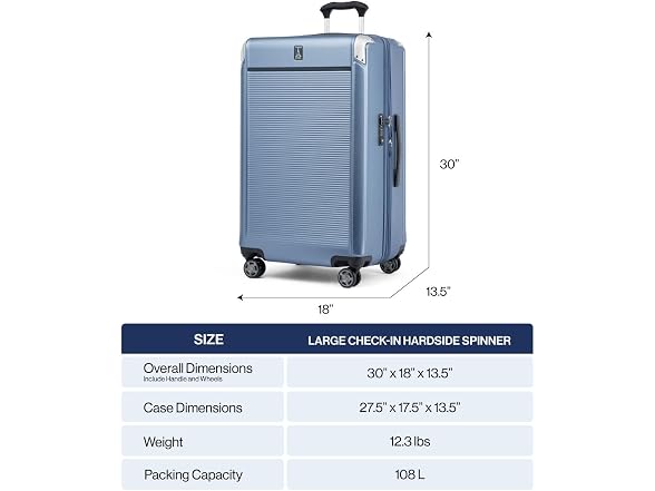 Travelpro Platinum Elite Hardside 28" Checked Luggage