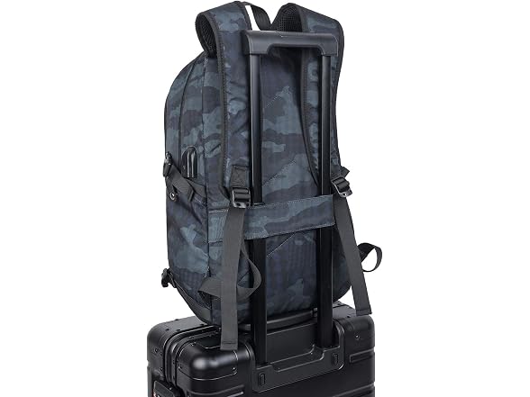 Tzowla Blue Camo 17.3" Laptop Backpack 