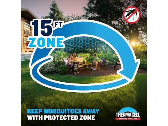 Thermacell Fuel-ZoneGuard Mosquito Repellent Refills, 36-Hr