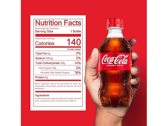8PK Coca-Cola Soda Soft Drinks, 12 fl oz