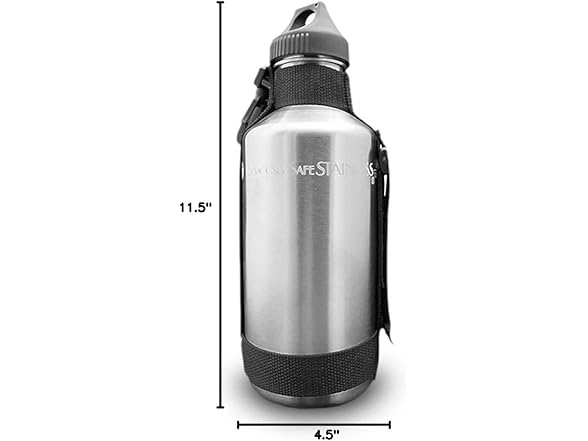 New Wave 40oz Stainless Steel Water Bottle