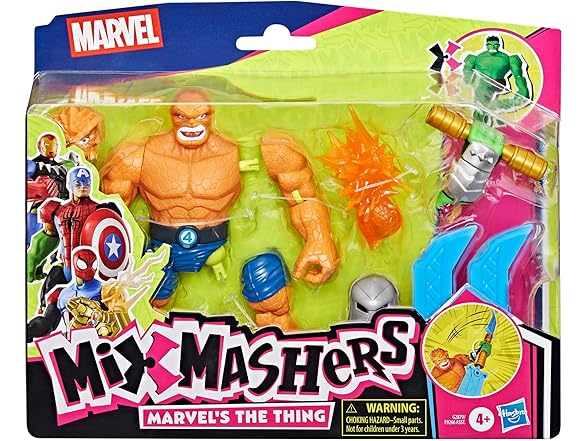 MixMashers Marvel’s The Thing Custom Avengers Mix-and-Match Deluxe Action Figure
