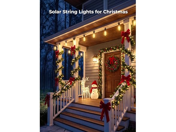 Brightown 58FT Solar String Lights