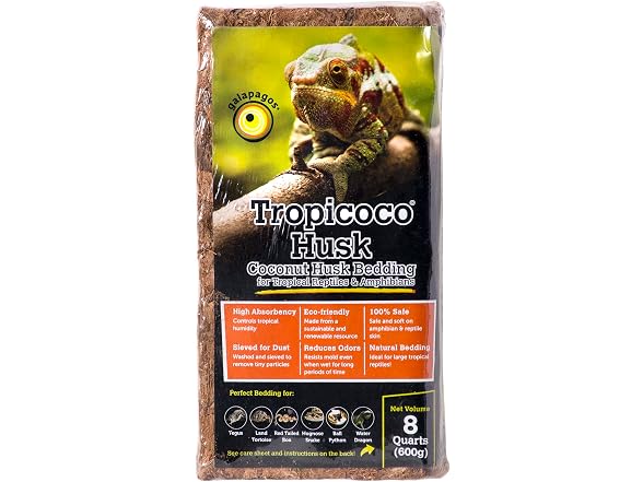 Galápagos (05020) Tropicoco® Husk Bedding for Reptiles