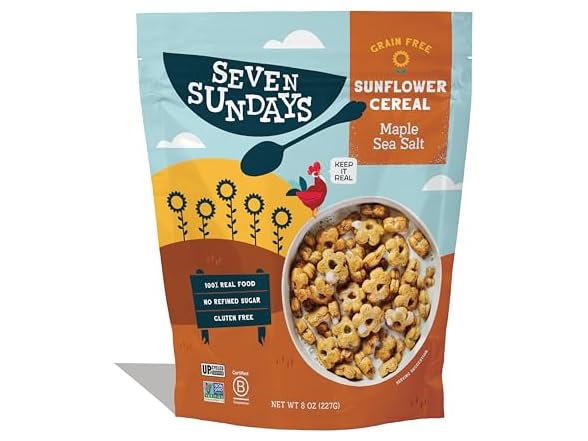 Seven Sundays Cereal Maple Sea Salt Gluten Free 8 OZ