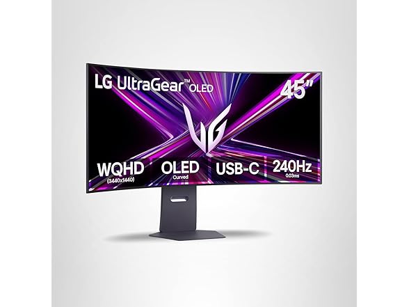 LG 45GX900A-B 45" Ultragear Curved Gaming Monitor
