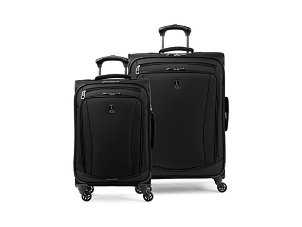 Black, 2PC Carry On & Check In