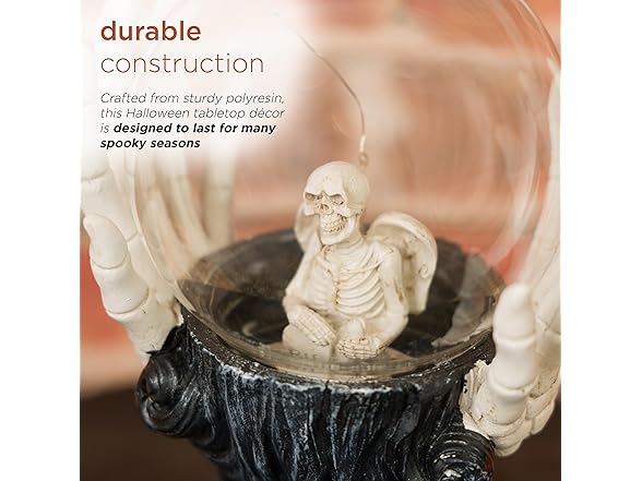 Alpine Corporation Halloween Color Changing LED Crystal Ball