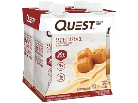 Quest Nutrition Protein Shake, 4-Count