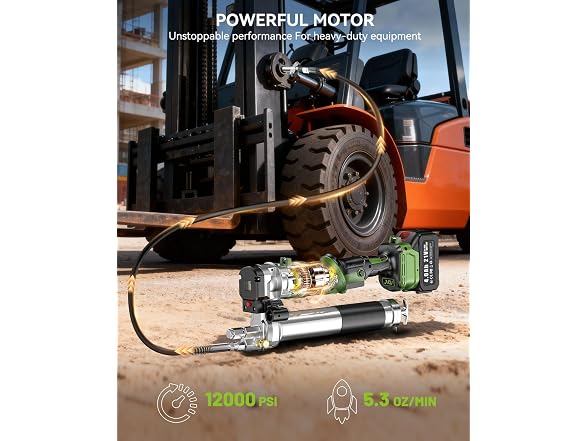 J-KU Electric Grease Gun Kit