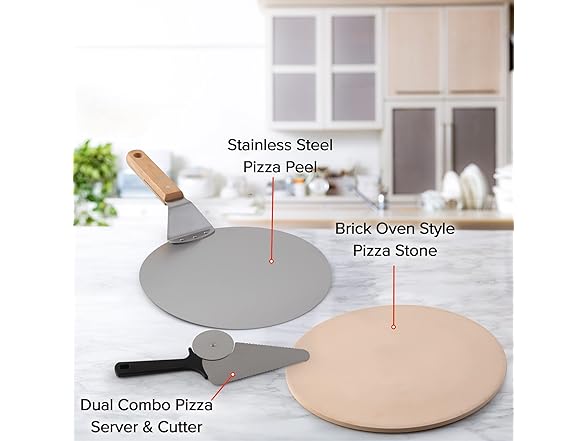 Nuwave Brick Oven-Style 3pc Pizza Kit