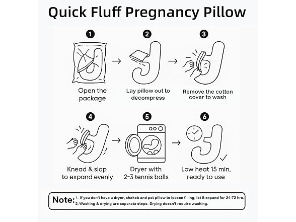 SEEDNUR Full Body Pregnancy Pillow