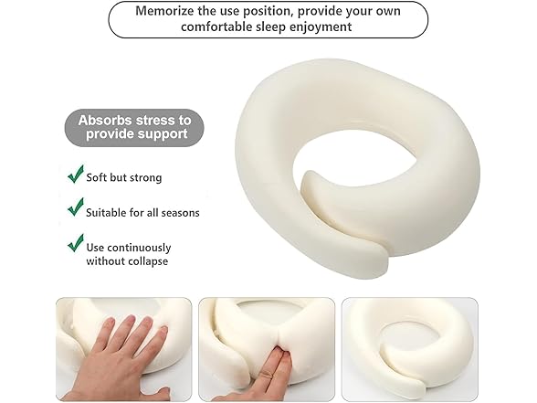 Generic Travel Neck Pillow for Airplanes
