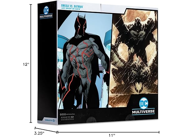 DC Multiverse Omega vs Batman Figure Set