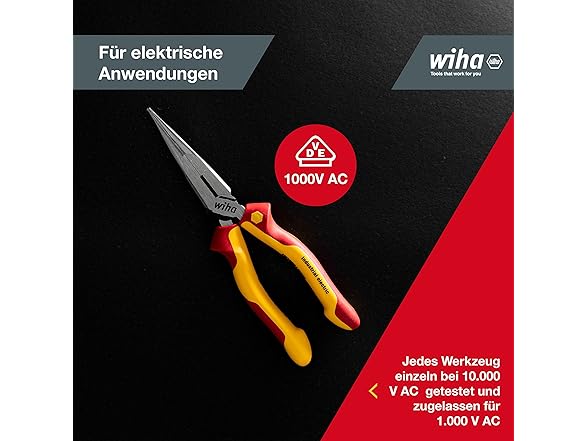 Wiha Long nose pliers