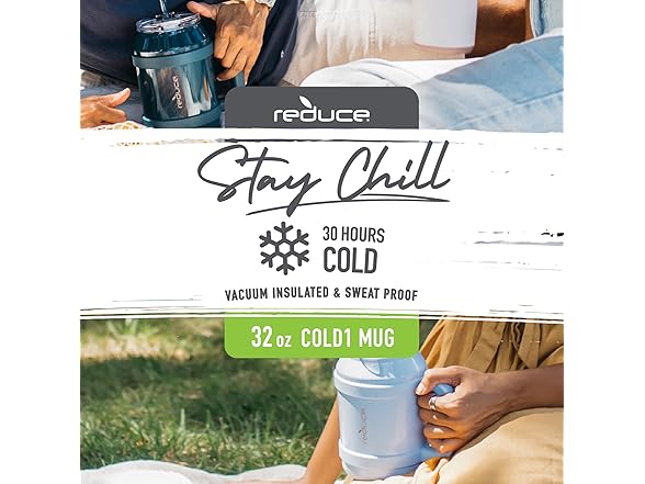 REDUCE Reusable 32 oz Cold Water Tumbler