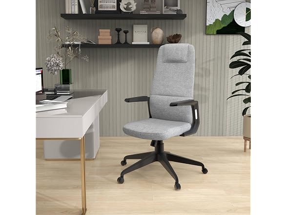 LeisureMod Ergonomic High-Back Office Chair