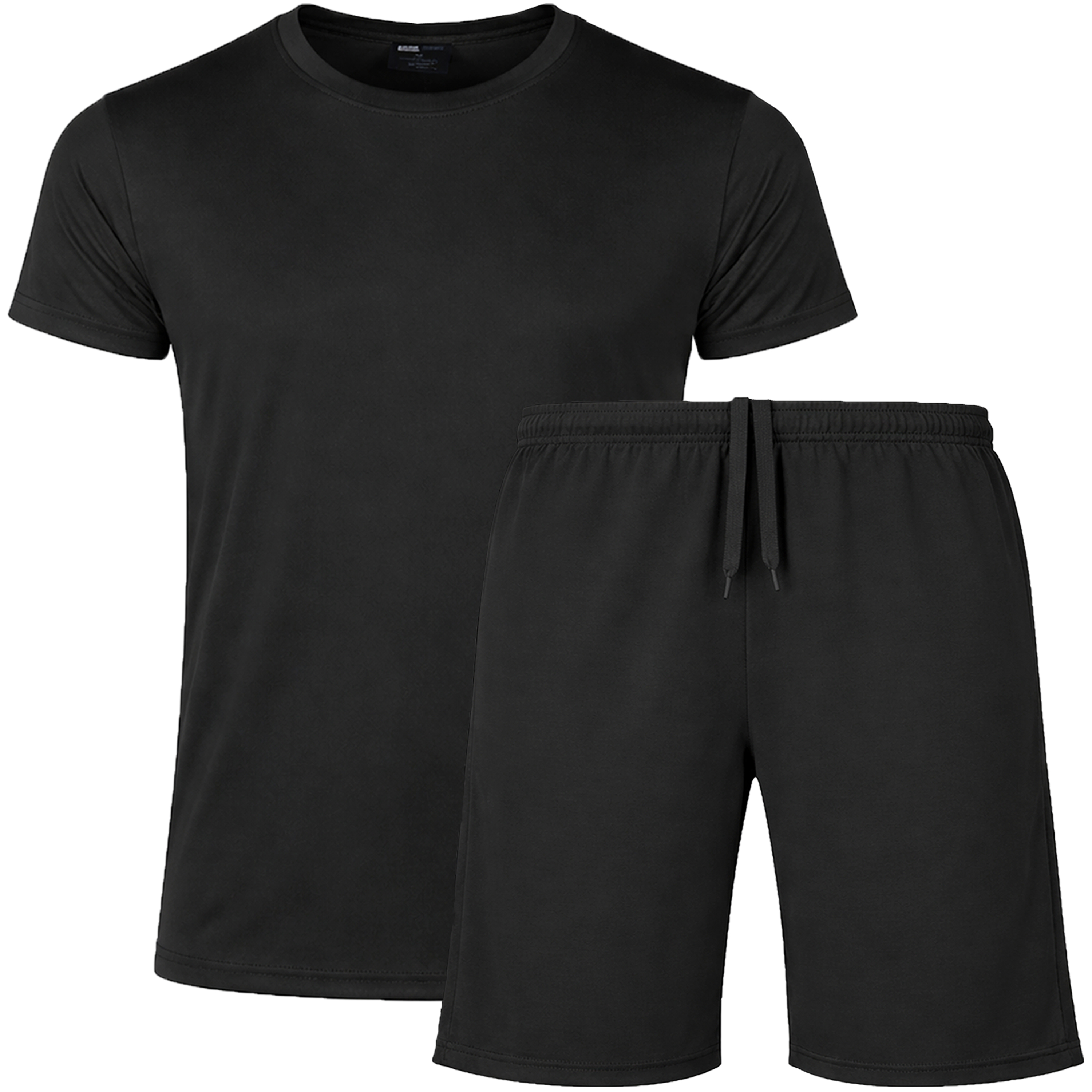 2Pc Or 4Pc Mens Poly Tech Lounge Set - Gallery 12