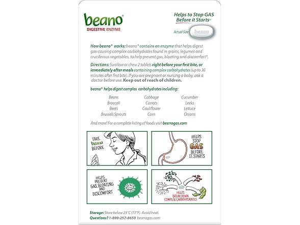 Beano Beano Food Enzyme, 30ct