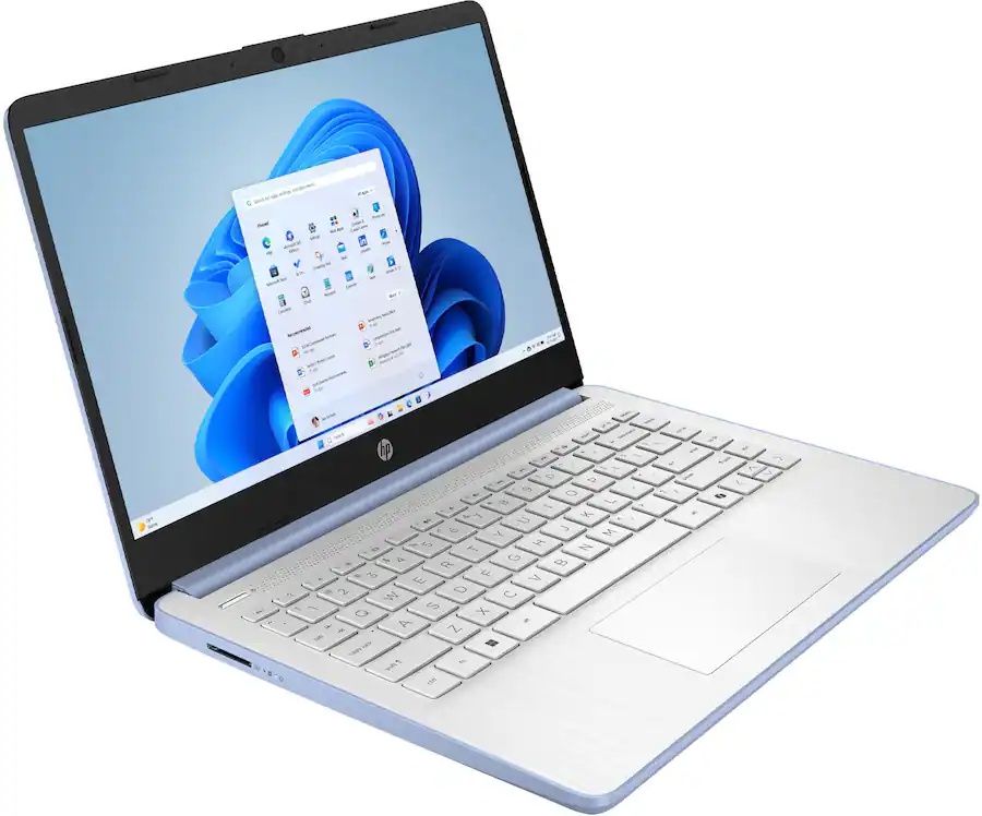 HP 14" N150 4GB 128GB UFS Sky Blue Win11 Laptop - Gallery 6