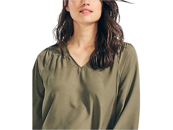 Nautica Women's Urban Camo Shirt (XL)