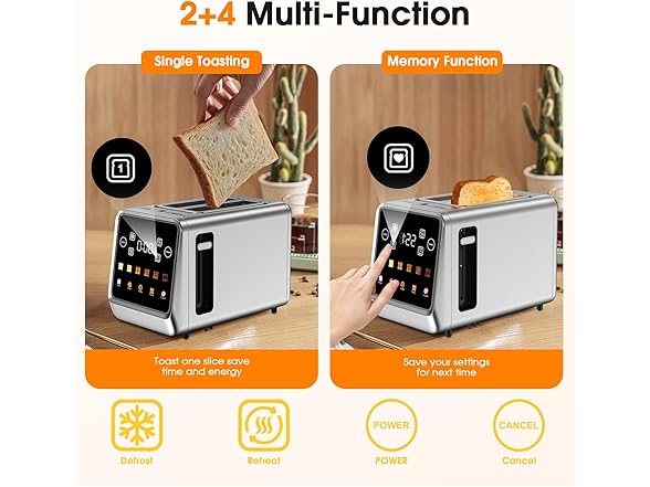 Touch Screen Toaster