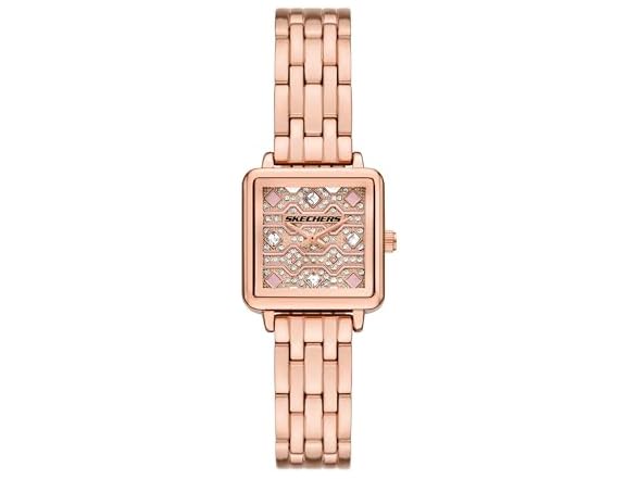 Skechers Women Katella Rose Gold-Tone Watch
