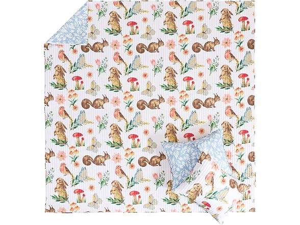 Greenland Home Willow Novelty 2Pc Quilt Set