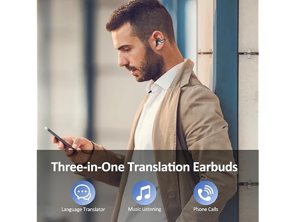 iAMJOY AI Language Translator Earbuds