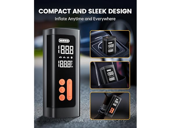 NOBIWA Tire Inflator Portable Air Compressor