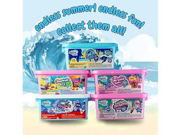 Aqua Endless Summer Surf’s Up DIY Slime Kit