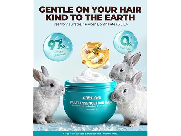 GOWILOVE HA-Infused Hydrating Hair Mask