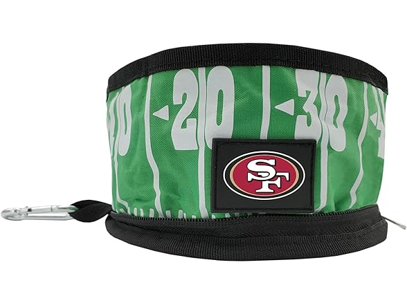 Pets First NFL Collapsible Pet Bowl