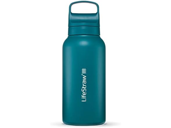 LifeStraw Go 1L Filter Bottle Teal