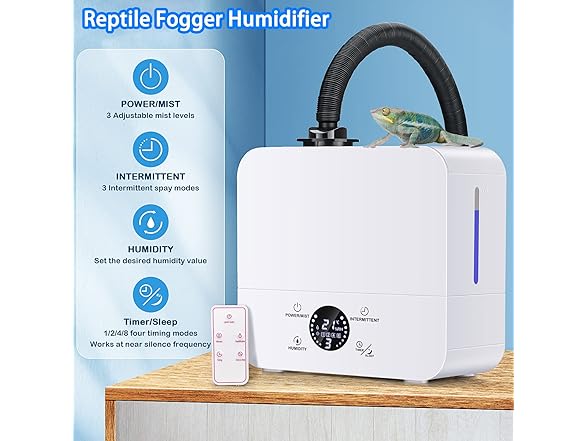 Ycxydr Reptile Humidifiers, Reptile Fogger