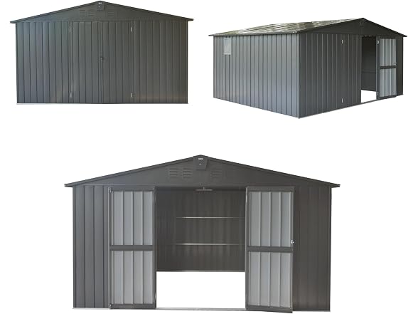 Okak 11 X 9 Ft Metal Outdoor Storage Shed