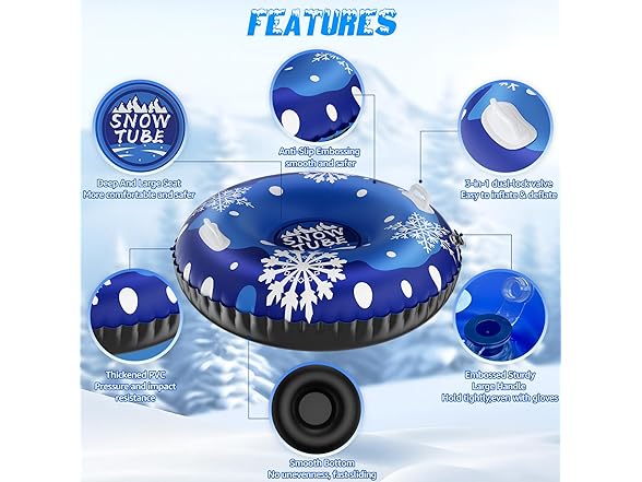 PIOSLEAI Snow Tube